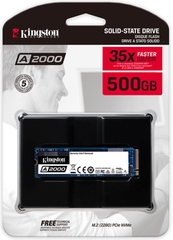 SSD Kingston A2000 M.2 PCIe Gen3 x4 NVMe 500GB SA2000M8/500G