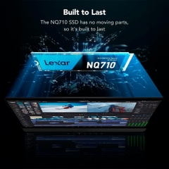 SSD Lexar NQ710 500GB M.2 PCIe Gen4 x4 NVMe LNQ710X500G-RNNNG