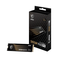 SSD MSI SPATIUM M480 Pro 2TB M.2 2280 PCIe Gen4 x4 NVMe SPATIUM-M480P-2TB