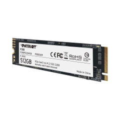 SSD Patriot P300 512GB M.2 PCIe Gen3 x4 NVMe P300P512GM28