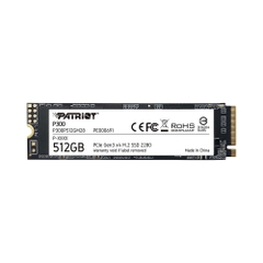 SSD Patriot P300 512GB M.2 PCIe Gen3 x4 NVMe P300P512GM28