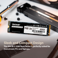 SSD Patriot P400 Lite 2TB M.2 PCLe Gen4 x4 NVMe P400LP2KGM28H