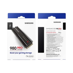 SSD Samsung 980 Pro PCIe Gen 4.0 x4 NVMe V-NAND M.2 2280 1TB MZ-V8P1T0CW (Có heatsink)