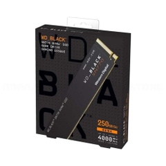 SSD WD Black SN770 PCIe Gen4 x4 NVMe M.2 250GB WDS250G3X0E