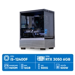 PC ST i5-3050 ( i5-12400F, RTX 3050 6GB, RAM 16GB, SSD 500GB, 500W, WIN 11 )