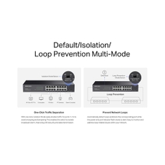 Switch Mercusys 16 Port 10/100/1000 Mbps MS116GS