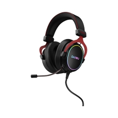 Tai Nghe Gaming Dareu EH925L Black Red Pro Multi Led