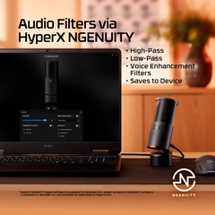 Thiết bị Stream Microphone HyperX SoloCast 2 Black AR0A0AA