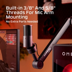 Thiết bị Stream Microphone HyperX SoloCast 2 Black AR0A0AA