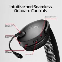 Tai Nghe Gaming không dây HyperX Cloud Jet Dual Wireless
