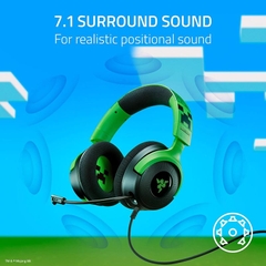 Tai Nghe Gaming Razer Kraken V4 X Minecraft Edition RZ04-05180200-R3M1