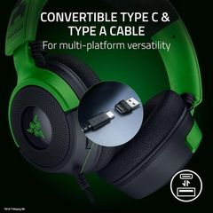 Tai Nghe Gaming Razer Kraken V4 X Minecraft Edition RZ04-05180200-R3M1