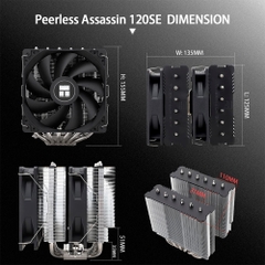 Tản nhiệt khí Thermalright Peerless Assassin 120 SE