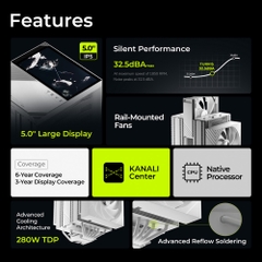 Tản nhiệt khí TRYX TURRIS 620 WHITE H-T620N-DM2M-G0W