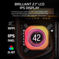 Tản nhiệt nước AIO Corsair iCUE LINK TITAN 360 RX RGB LCD Black CW-9061023-WW