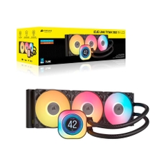 Tản nhiệt nước AIO Corsair iCUE LINK TITAN 360 RX RGB LCD Black CW-9061023-WW