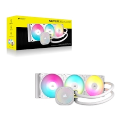 Tản nhiệt nước AIO Corsair NAUTILUS 360 ARGB White CW-9060095-WW