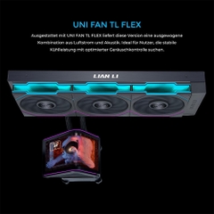 Tản nhiệt nước AIO Lian Li HydroShift II OLED Curved 360TL Black