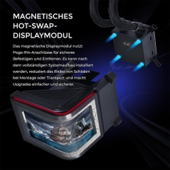 Tản nhiệt nước AIO Lian Li HydroShift II OLED Curved 360TL Black