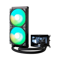 Tản nhiệt nước AIO TRYX PANORAMA 240 ARGB L-shaped AMOLED Black L-P240A-AS2M-G0K