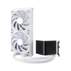 Tản nhiệt nước AIO TRYX PANORAMA 240 ARGB L-shaped AMOLED White L-P240A-AS2M-G0W