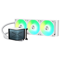Tản nhiệt nước AIO TRYX PANORAMA 360 ARGB L-shaped AMOLED White L-P360A-AS3M-G1W