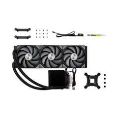Tản nhiệt nước AIO TRYX PANORAMA 360 L-shaped AMOLED Black L-P360N-DS3M-G1K
