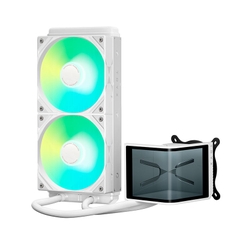 Tản nhiệt nước AIO TRYX PANORAMA SE 240 ARGB Rotatable AMOLED White L-P240L-AM2M-G0W