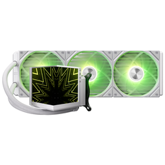 Tản nhiệt nước AIO TRYX STAGE 360 Dual-Screen ARGB White L-S360A-DM3M-G0W