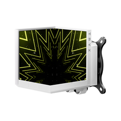 Tản nhiệt nước AIO TRYX STAGE 360 Dual-Screen ARGB White L-S360A-DM3M-G0W