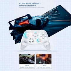 Tay cầm chơi game không dây Machenike G3 V2 Tri Mode with Charging Dock