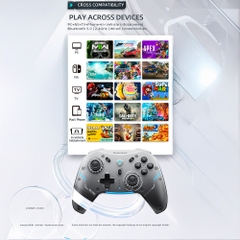 Tay cầm chơi game không dây Machenike G5 Pro Hall Effect Tri Mode Mecha Tactile Button