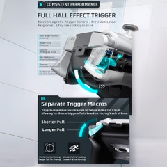 Tay cầm chơi game không dây Machenike G5 Pro Hall Effect Tri Mode Mecha Tactile Button