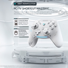 Tay cầm chơi game không dây Machenike G5 Pro Hall Effect Tri Mode Mecha Tactile Button