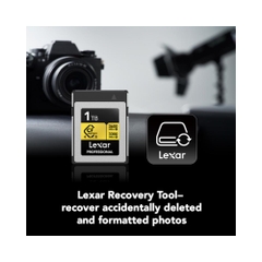 Thẻ nhớ CFexpress 4.0 Lexar Professional 1TB Type B GOLD Series LCXEXP4001T-RNENG
