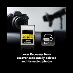 Thẻ nhớ CFexpress Lexar Professional 1TB Type A GOLD Series LCAGOLD001T-RNENG