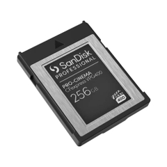 Thẻ nhớ CFexpress SanDisk Professional PRO-CINEMA VPG400 256GB Type B SDPCVN4-256G-GNANN