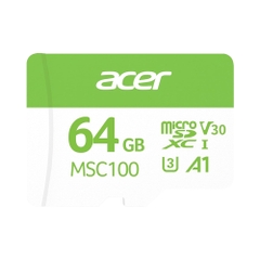 Thẻ nhớ MicroSDXC Acer MSC100 64GB 100MB/s MSC100-64GB