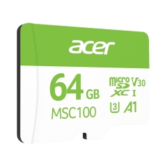 Thẻ nhớ MicroSDXC Acer MSC100 64GB 100MB/s MSC100-64GB