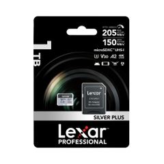 Thẻ nhớ MicroSDXC Lexar Professional Silver Plus UHS-I U3 1TB 205MB/s LMSSIPL001T-BNANG