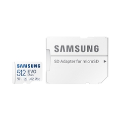 Thẻ Nhớ MicroSDXC Samsung EVO Plus 2024 512GB 160MB/s With SD Adapter MB-MC512SA/APC