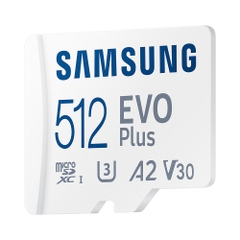 Thẻ Nhớ MicroSDXC Samsung EVO Plus 2024 512GB 160MB/s With SD Adapter MB-MC512SA/APC