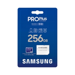 Thẻ Nhớ MicroSDXC Samsung Pro Plus U3 A2 256GB 160MB/s MB-MD256KA/APC