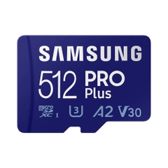 Thẻ Nhớ MicroSDXC Samsung Pro Plus U3 A2 512GB 160MB/s MB-MD512KA/APC