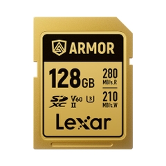 Thẻ nhớ SDXC Lexar ARMOR UHS-II U3 128GB 280MB/s GOLD Series LSDAMGL128G-RNNNG