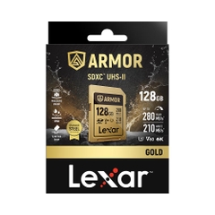 Thẻ nhớ SDXC Lexar ARMOR UHS-II U3 128GB 280MB/s GOLD Series LSDAMGL128G-RNNNG