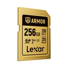 Thẻ nhớ SDXC Lexar ARMOR UHS-II U3 256GB 280MB/s GOLD Series LSDAMGL256G-RNNNG
