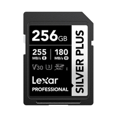 Thẻ nhớ SDXC Lexar Professional Silver Plus UHS-I U3 256GB 255MB/s LSDSIPL256G-BNNNG