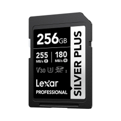 Thẻ nhớ SDXC Lexar Professional Silver Plus UHS-I U3 256GB 255MB/s LSDSIPL256G-BNNNG