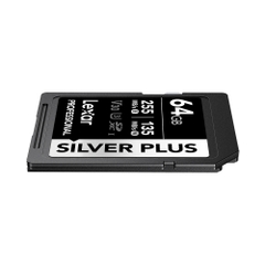 Thẻ nhớ SDXC Lexar Professional Silver Plus UHS-I U3 64GB 255MB/s LSDSIPL064G-BNNNG